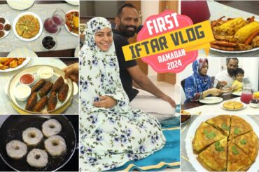 First Iftar vlog of Ramadan 2024 / easy iftar snacks / Zulfia's recipes
