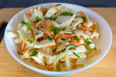 I ate this salad to lose 5kg in a week! Healthy salad recipe for Rapid weight loss!