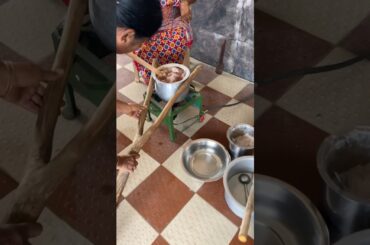 Traditional Ragi Mudde with spinach curry #healthy #digestion #bones #weightloss #ragi #ragiballs