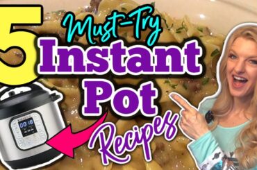 5 Unbelievable INSTANT POT RECIPES that will CHANGE YOUR LIFE! Easy & Tasty WEEKNIGHT DINNER IDEAS