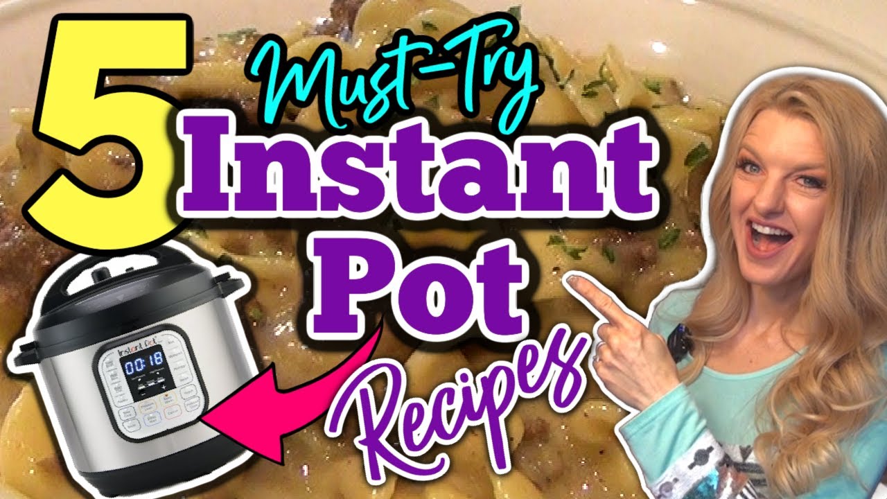 5 Unbelievable INSTANT POT RECIPES that will CHANGE YOUR LIFE! Easy & Tasty WEEKNIGHT DINNER IDEAS 5 Unbelievable INSTANT POT RECIPES that will CHANGE YOUR LIFE! Easy & Tasty WEEKNIGHT DINNER IDEAS