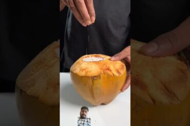 Healthy King Coconut Milkshake #shorts #food #recipe #healthymilkshake #coconut #coconutdrink