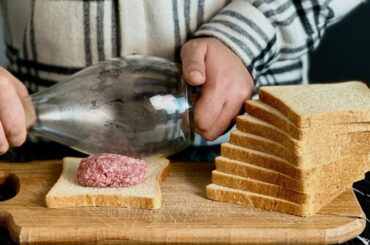 Seeing this trick will make everyone buy BREAD and minced meat! Secret recipe!!!