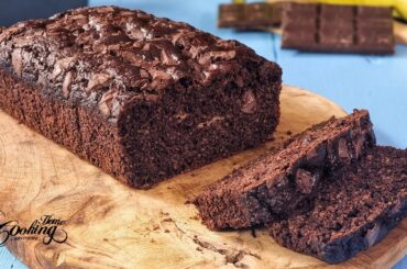 Healthy Chocolate Banana Bread - Chocolate Oatmeal Banana Bread