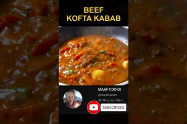 Beef Kofta Kabab Stir Fry | The Easiest Recipe #shorts #recipe #food