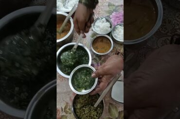 Lunch box recipe 60 #shortsfeed #keerai #healthy #sambar #kothavarangai poriyal