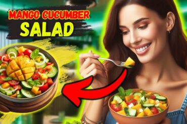 Deliciously Refreshing: Mango Cucumber Salad Recipe | Vegan Globetrotter