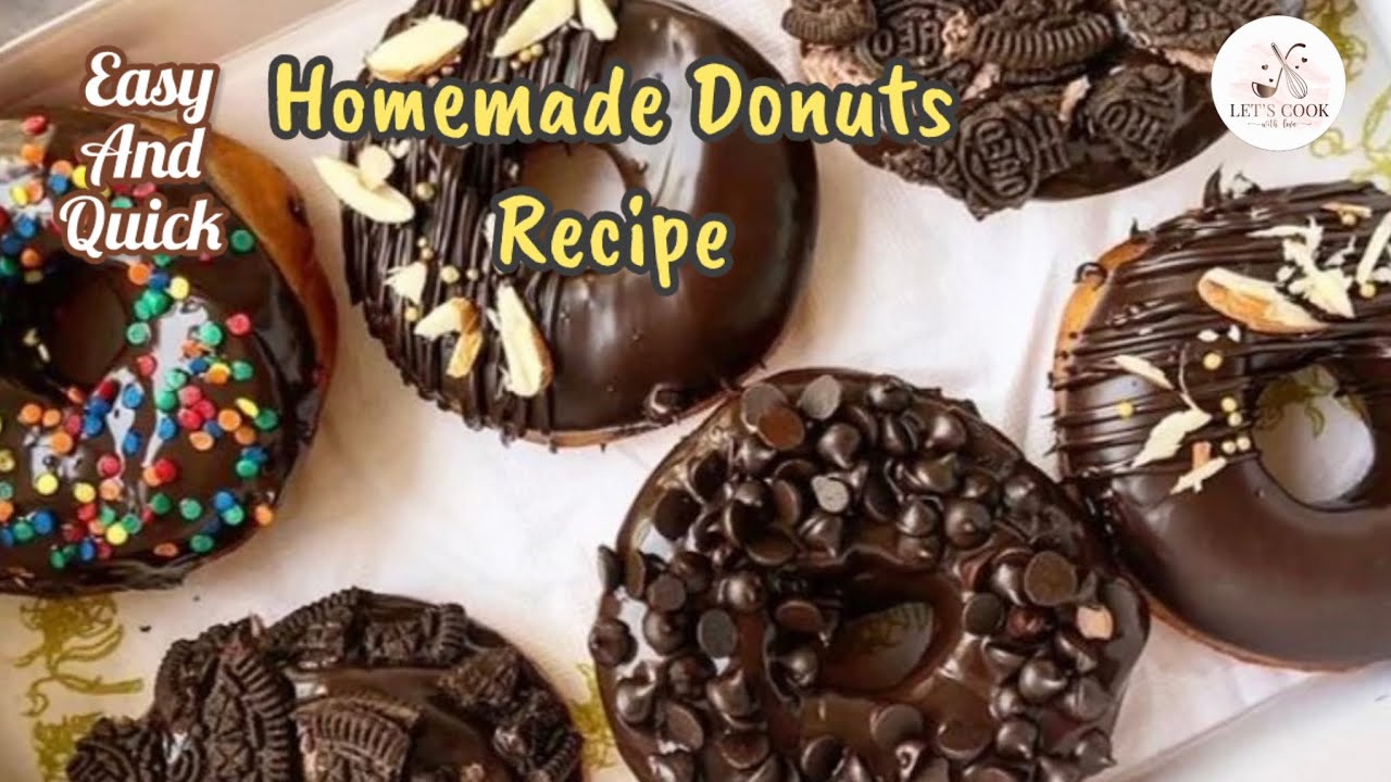 Delicious Homemade Donut Recipe – Easy and Quick!’’ | How To Make Donut At Home Delicious Homemade Donut Recipe - Easy and Quick!’’ | How To Make Donut At Home