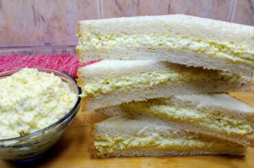 How to make an EGG SANDWICH? Very Easy, Cheap, Healthy and Delicious!