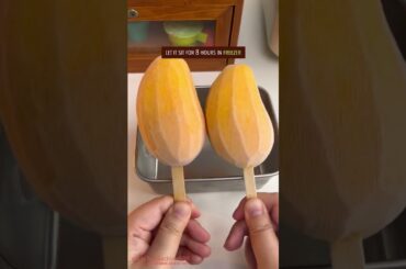 HOW TO EAT MANGO LIKE A PRO? #recipe #mango #popsicle #chinesefood #dessert #yogurt