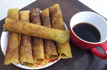 Black Chana Chilla Recipe / Healthy Breakfast Recipe