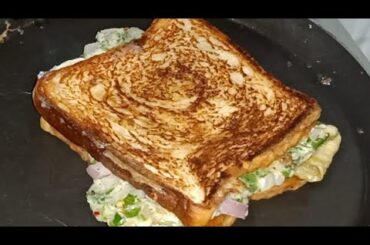 Quick & Easy Egg Sandwich Breakfast Recipe in 5 minutes|  Healthy Egg sandwich