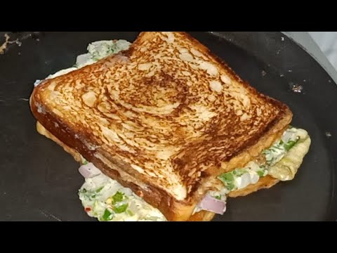Quick & Easy Egg Sandwich Breakfast Recipe in 5 minutes| Healthy Egg sandwich Quick & Easy Egg Sandwich Breakfast Recipe in 5 minutes| Healthy Egg sandwich