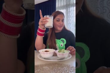 Day 6 - Srishti Began the Day with her Morning Drink, Ginger Lemon Water with Soaked Almonds