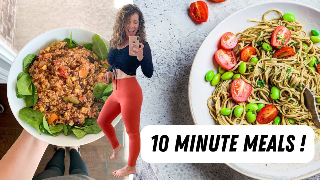 HEALTHY 10 MINUTE MEALS THAT ARE GAME CHANGERS! HEALTHY 10 MINUTE MEALS THAT ARE GAME CHANGERS!