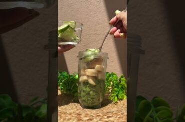 Palak Cucumber Smoothie : Healthy Breakfast Recipe