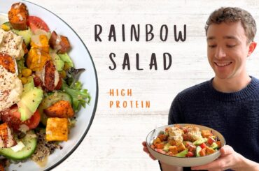 Healthy Summer Salad Recipe (Vegan + High Protein)