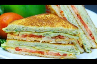 OMG! This is so Delicious | Spicy & Cheesy Bread Omelette Sandwich Recipe | Easy Breakfast Recipe