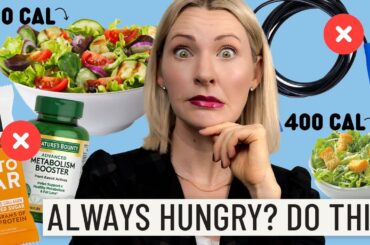 Is this the MOST IMPORTANT factor in weight loss?! (Hunger & Appetite Management Explained!)