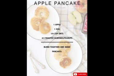 Apple pancake for kids & toddlers | pancake recipe | easy breakfast for kids | easy healthy recipes