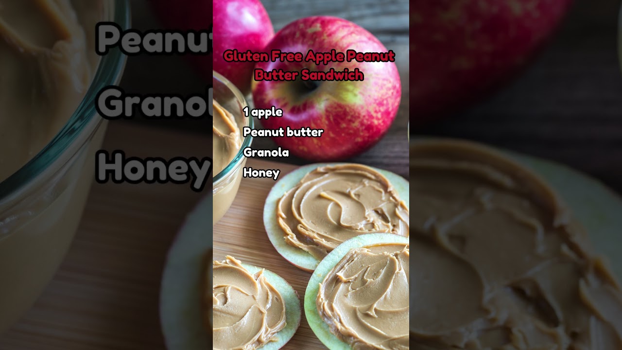 Nutty Apple Bliss Gluten Free Peanut Butter Apple Sandwich Nutty Apple Bliss Gluten Free Peanut Butter Apple Sandwich