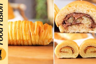 Tangzhong Milk Bread with Assorted Filling Recipe by Food Fusion
