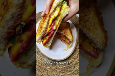 The best , delicious and Easy Egg Sandwich One Pan #shorts #sandwich #cooking