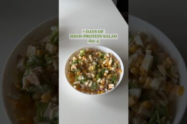 High-protein salad with squid #easyrecipe #healthyrecipes #mealprep