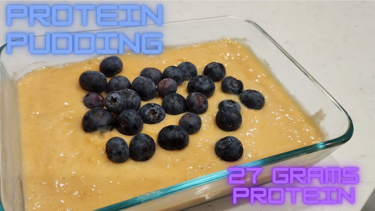 Anabolic Pudding Dessert. High Protein Low Calorie Recipes. UCOOK