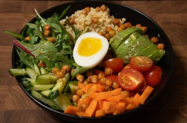 Healthy BOWLS for weight loss. Very simple and delicious recipes