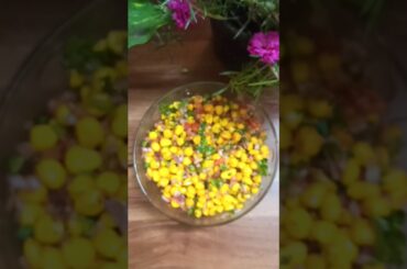 Sweetcorn Chaat Masala #sweetcornmasala #sweetcornrecipes #healthysnacks