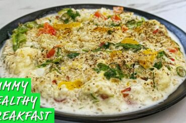 Super Tasty Super Healthy Dalia recipe for Breakfast || Easy healthy breakfast recipe Indian ||