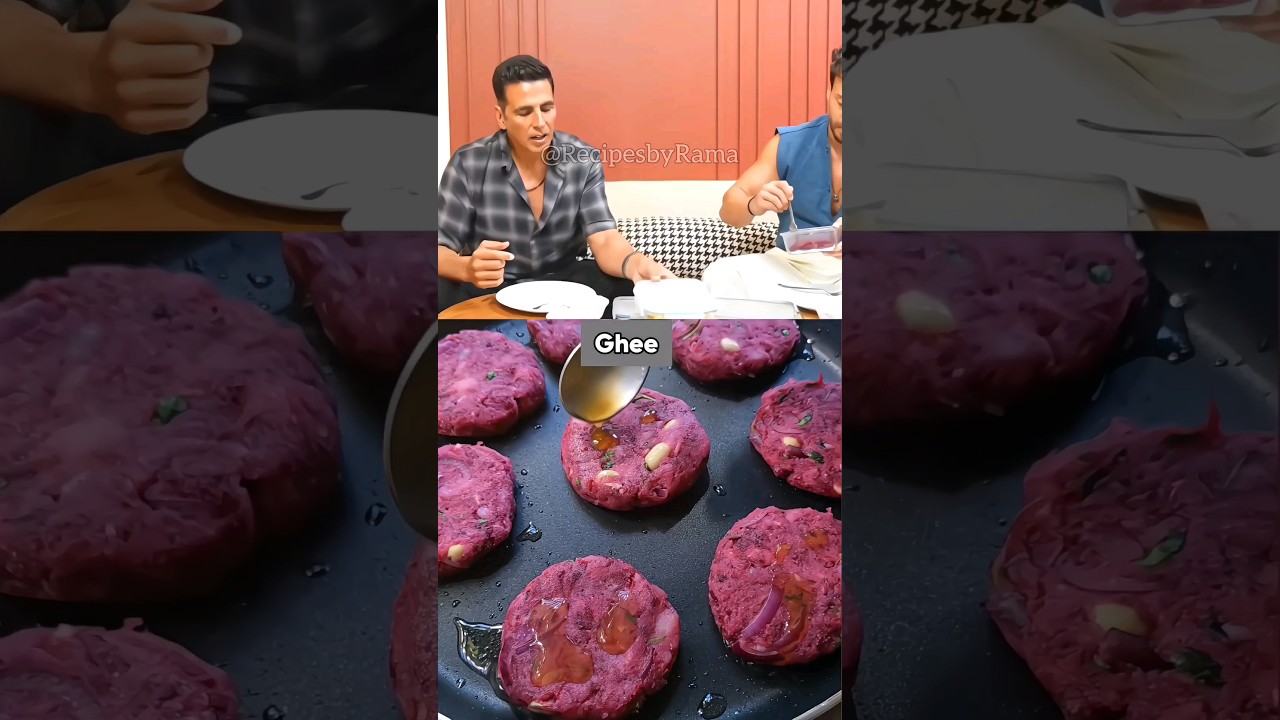 Akshay Kumar Shares Healthy Beetroot Snack Recipe #shorts #akshaykumar #tikki Akshay Kumar Shares Healthy Beetroot Snack Recipe #shorts #akshaykumar #tikki