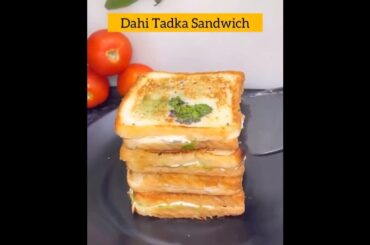 Quick and Easy Healthy Breakfast Sandwich #breakfastrecipe