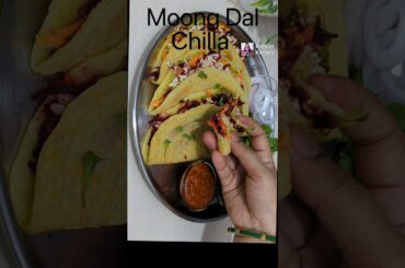 Moong Dal Chilla | No Oil Healthy Breakfast Recipe | Easy Breakfast Recipe | Moong Daal Ki Recipe