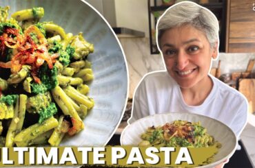 WILD GARLIC CHICKEN PASTA - a must try easy healthy pasta recipe!