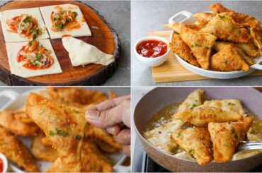 Atta Vegetable Nashta Recipe | Easy & Healthy Lunch Box Snacks | Vegetables Snacks Recipe