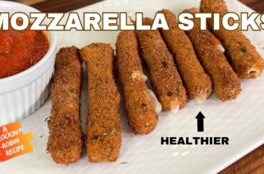 The Best Recipe for Healthier Mozzarella Sticks that are Gluten Free