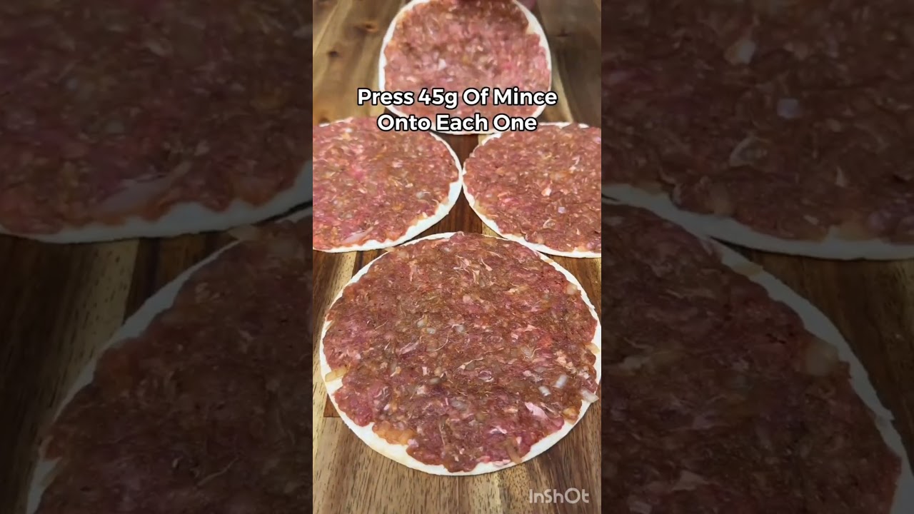 Healthy Low-Calorie & High-Protein Smash Burger Tacos Recipe Healthy Low-Calorie & High-Protein Smash Burger Tacos Recipe