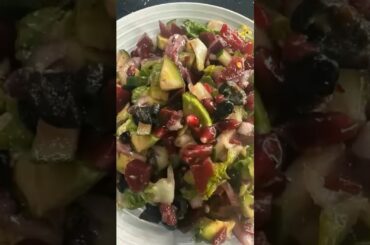 Avocado Healthy Salad #shortsfeed #shorts #asmrsounds