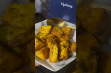 Healthy panir tikka cubes in air fryer #food #recipe #foodie #cooking #foodlover
