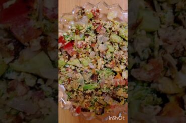 Scrambled Eggs and Broccoli/Broccoli Egg Bhurji Recipe  #shorts #broccoli