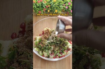 Xclusive vrat peanut salad recipe | Vrat special healthy salad recipe | #shortsviral