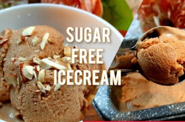 No sugar no cream Oats chocolate icecream/Healthy low calorie dessert recipe/summer special dessert
