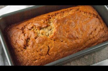 Eggless Banana Bread recipe moist