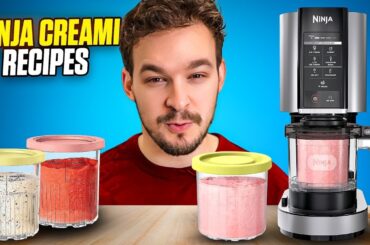 I Tested 3 Ninja Creami Recipes (High Protein / Low Calories)