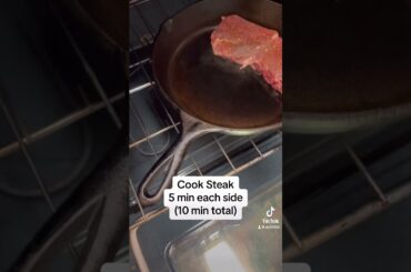 Simple Steak Dinner #nutrition #healthy #food #recipe #shorts