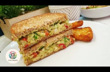 Easy Healthy Breakfast Eggs And Avocado Toast/Sandwich | Easy Breakfast Recipes |