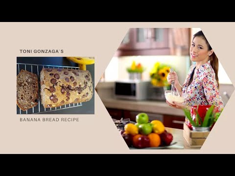 Toni Gonzaga healthy version of banana bread Recipe| trying celebrity recipe| Moist and Healthy Toni Gonzaga healthy version of banana bread Recipe| trying celebrity recipe| Moist and Healthy