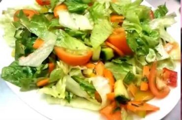 Green Salad Recipe healthy salad recipes low carb fat loss weight loss diet plan flat belly lose fat